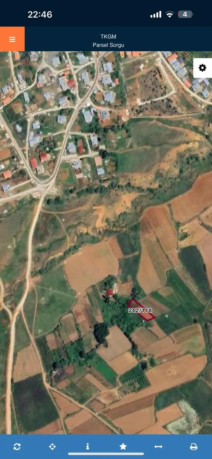 Enes Acur'dan Mülayim De Köye Yakın 708 M2 Bahçelik Yer - 3