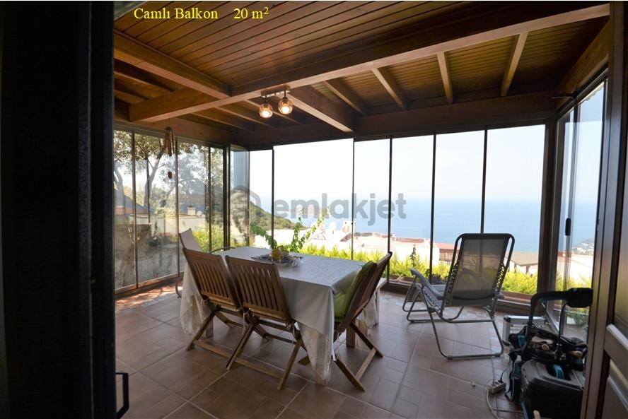 Bodrum Geriş Yeni Semakent Sitesinde 2+1 / 150 M2+ Deniz - 11