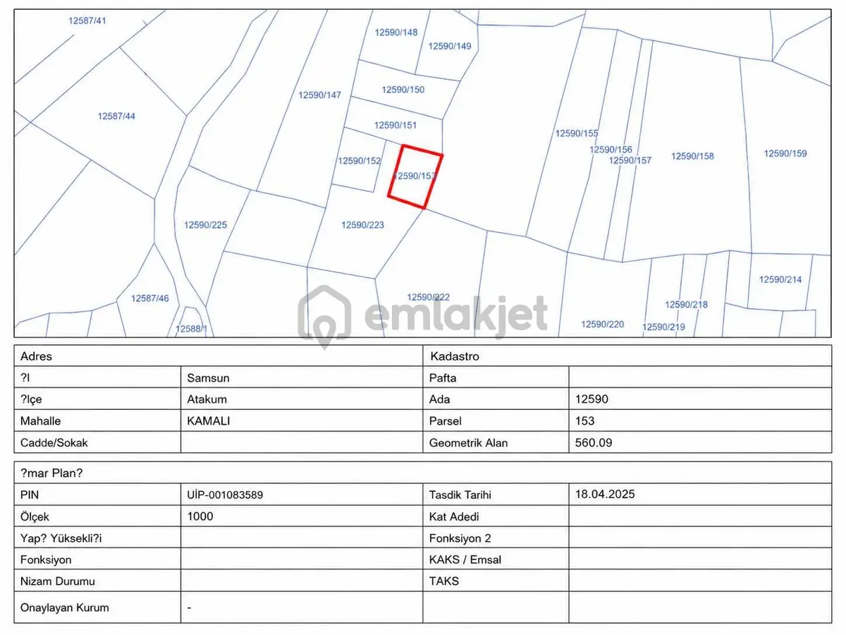 Remax Serhat/kamalı/tek Tapu/satılık Arsa - 3