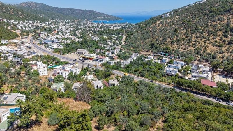 Bodrum Torba Deniz Manzaralı Satılık Konut İmarlı Arsa - 8