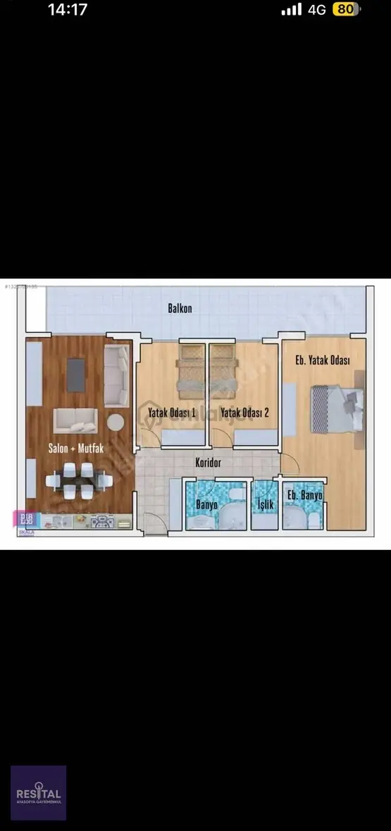 Prestij Modern 3+1 Satılık Boş Daire نتحدث العربية - 27