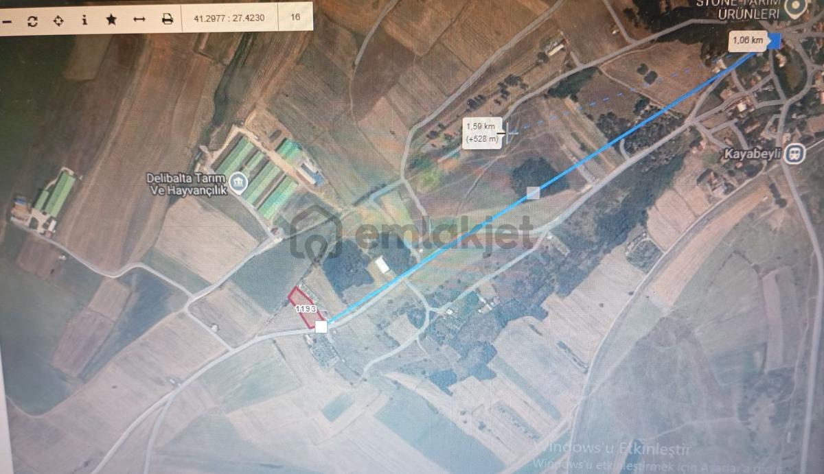 Lüleburgaz Kayabeyli 3000 M2 Satılık Bağ - 4