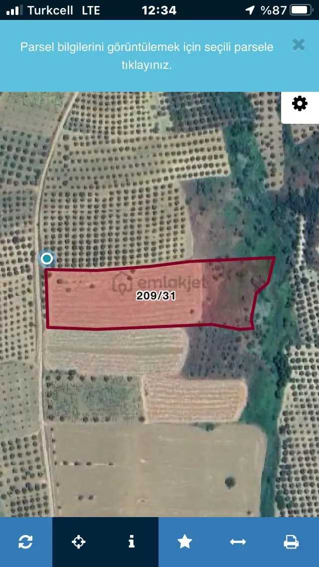 Şarköy De Işık Emlaktan İğdebağları Mah De 8600 M2 Tarla - 15
