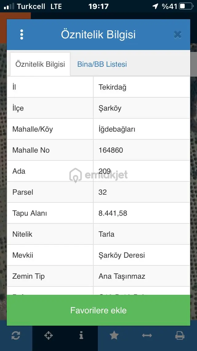 Şarköy De Işık Emlaktan İğdebağları Mah De 8600 M2 Tarla - 14