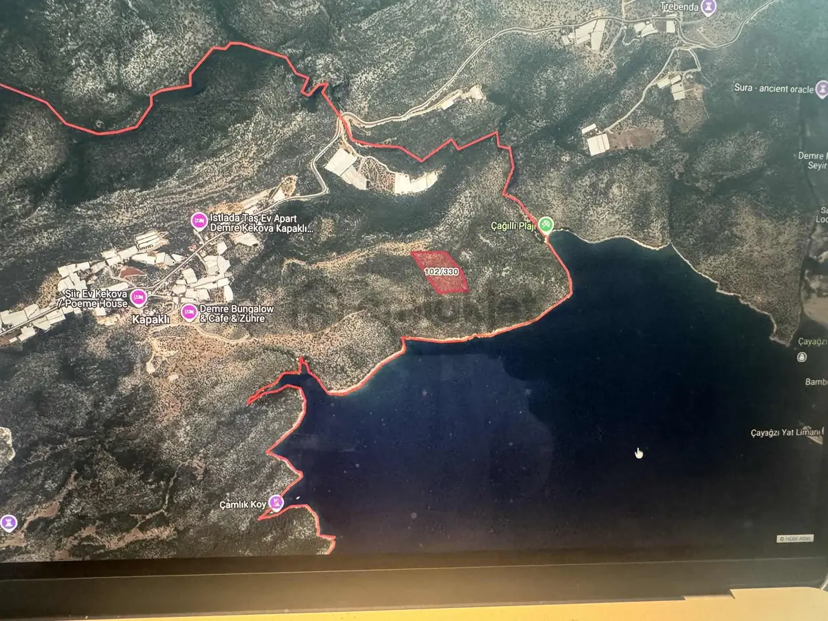 Antalya Demre Kapaklı Çağıllı Plajı Ve Denize Yakın Konumda Arsa - 3
