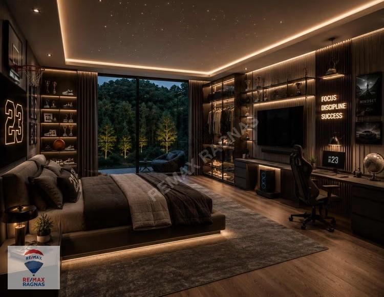 Tek Yetkili Acarkent'te Emsalsiz Özel Ultra Modern Malikane 10+2 - 6