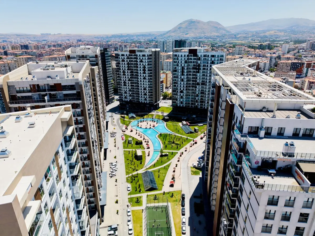 Sahabiye Park Evleri'nde Satılık Sıfır 3+1 Daire - 2