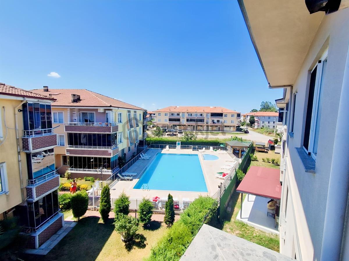 Karasuda Havuzlu Sitede Satılık Eşyalı 2+1 Daire - 20