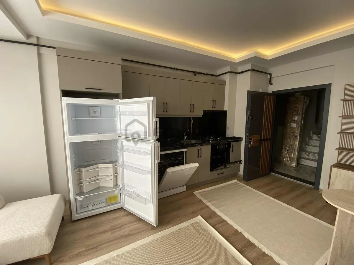 Toplu Konuta Cephe Eşyalı Kiralık 1+1 Lüks Daire! - 19
