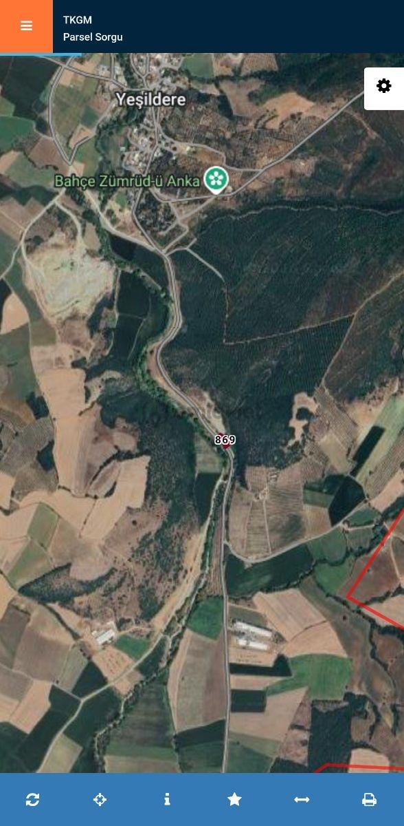 Yeşildere Asfaltına Cephe Hobi Bahçelik Tarla - 11