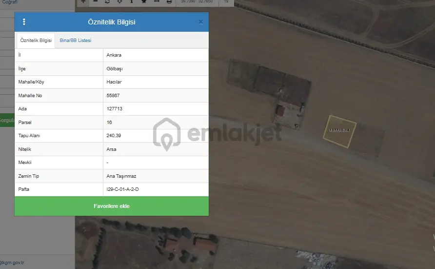 Gölbaşı Mogan Göl Manzaralı Tel Örgülü Yol Kenarı Arsa Satılık - 16