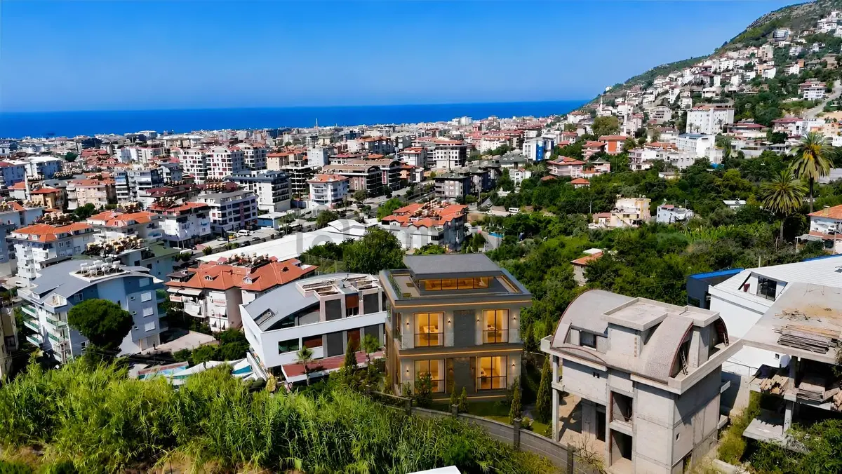 Hasbahçede 4 Katlı Asansörlü Ultra Lüks Müstakil Villa - 34