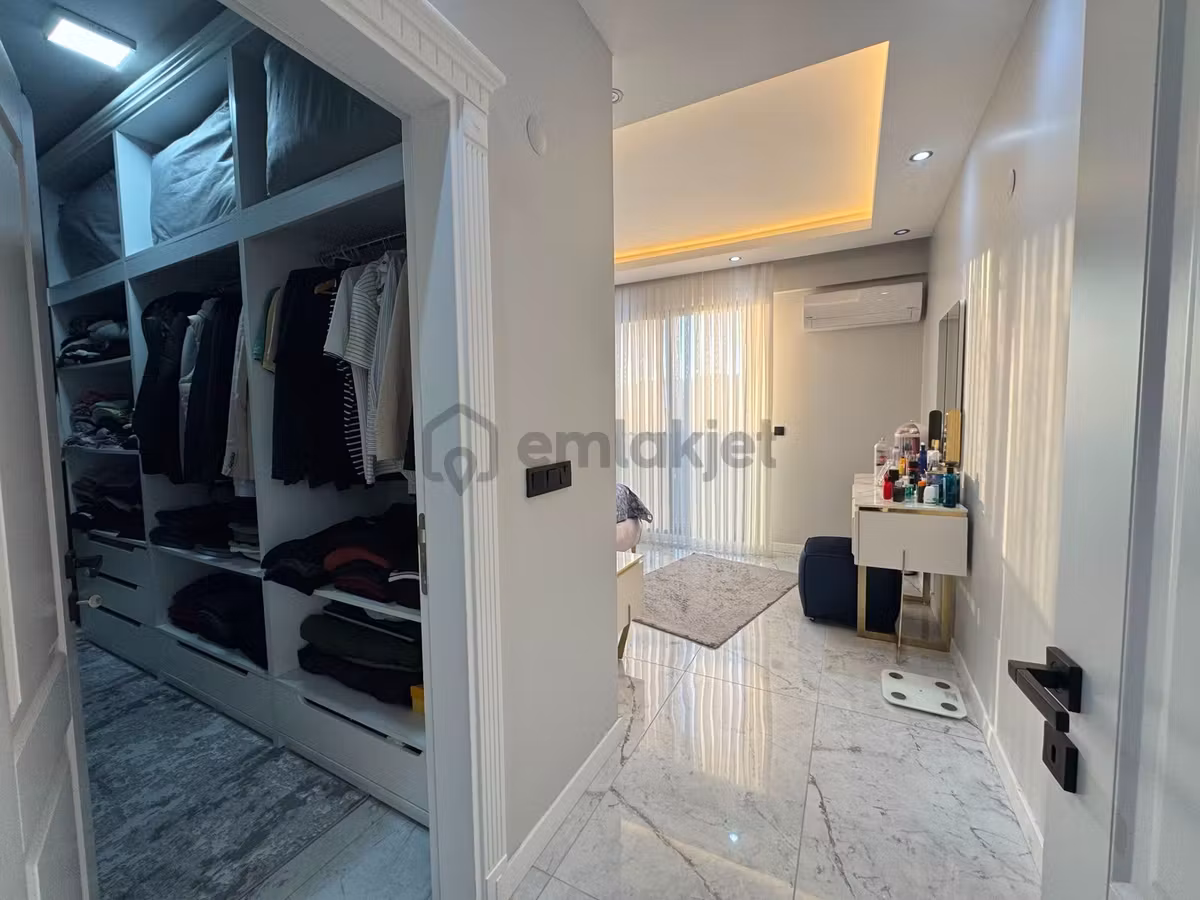Kaçmaz'dan Körpeşler Modernkent Sitesin'de Lüks Modern 4+1 Villa - 17