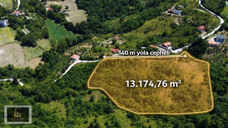 Akagaç'da 13 Dönüm Villa İmarlı Satılık Parseller