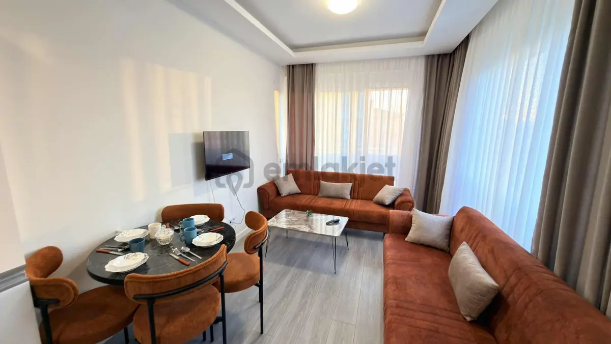 Kiralık Lüks 1+1 Eşya Daire Havuzlu - 21