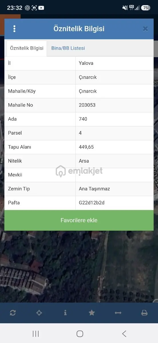 Yalova Çınarcık Denize 50 Metre Satılık Arsa 13 - 3