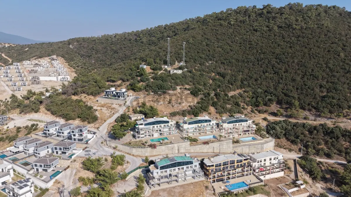 Didim Akbükte Panoramik Deniz Manzaralı Satılık Arsa - 4