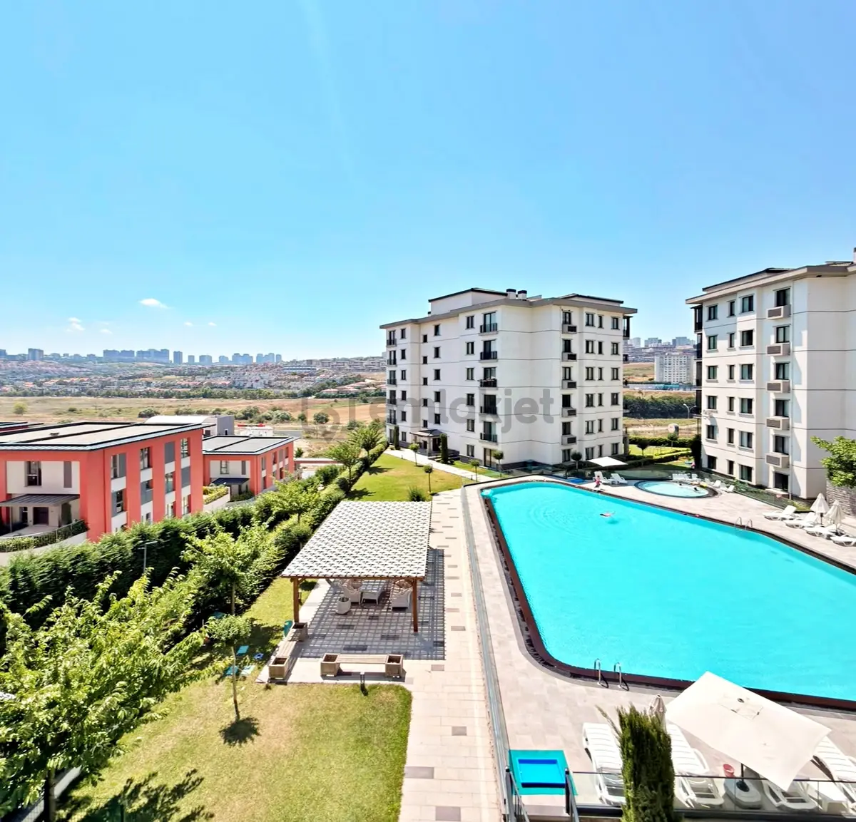 Boutique Panorama Sitesinde Havuz Cephe 3+1 Satılık Daire - 11