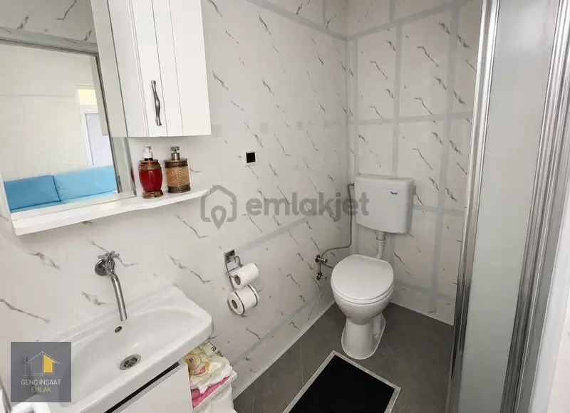 Denize Yürüme Mesafesinde Sıfır Eşyalı 1+0 Satılık Daire - 8