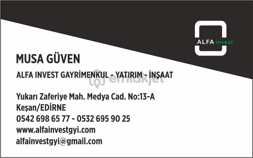 Keşan Sarıkız'da Sıfır 1+1 Daire - 3