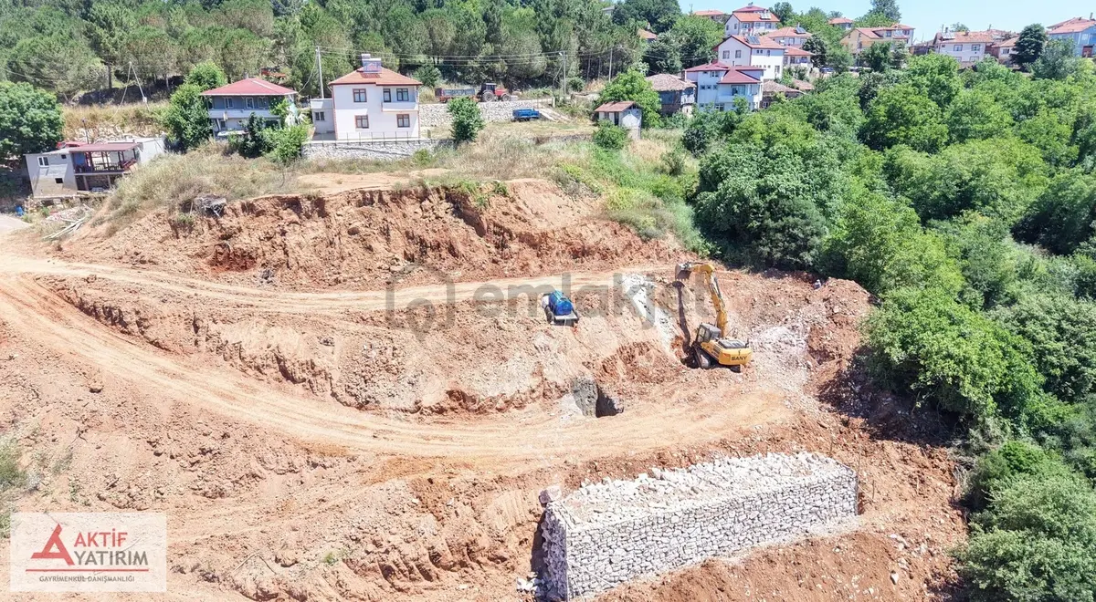 Hacımazlı'da Vadi Manzaralı 450 M2 %40 İmarlı Arsa - 4