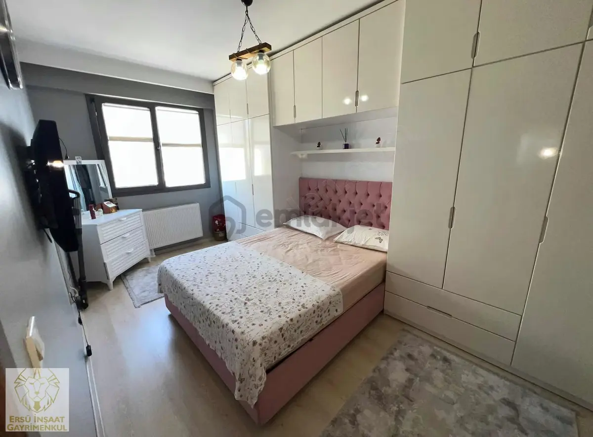 Ersü'den 2+1 Site İçerisinde 90m2 Doğalgazlı Asansörlü Daire - 18