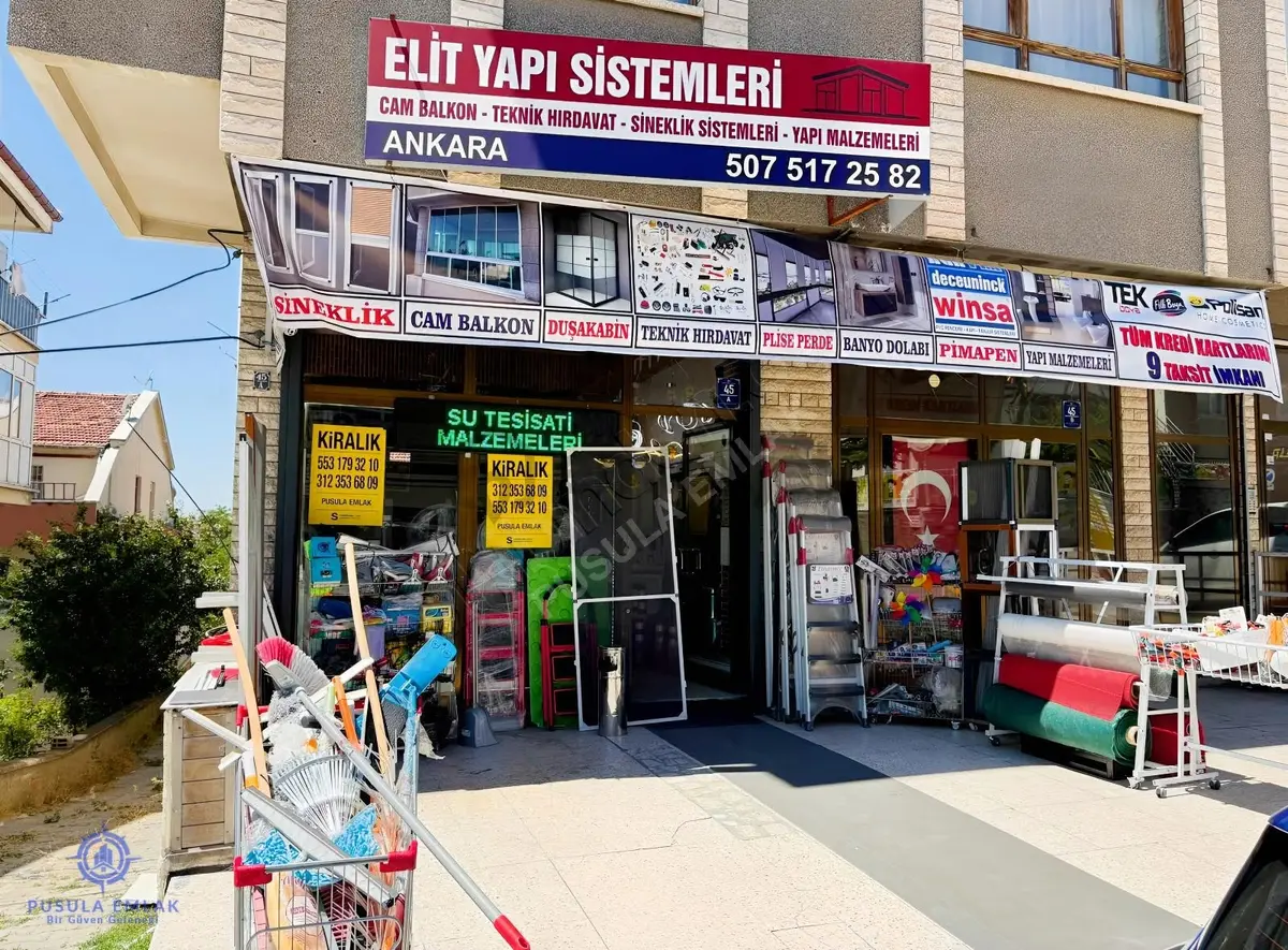 Pusula Emlak'dan 100 M² + Bahçe Kullanımı Olan Depolu Dükkan - 18