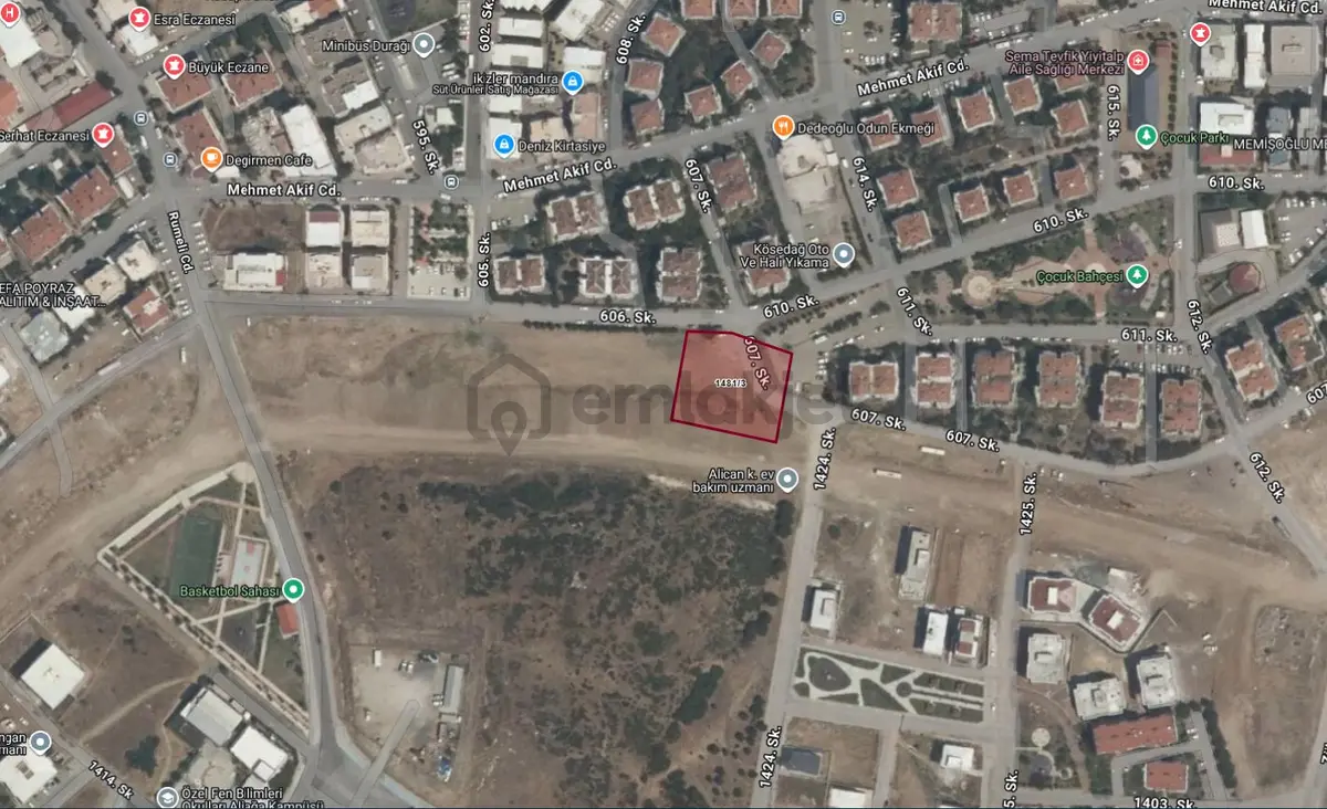 Değirmenderede Kat Karşılığı Konut + Ticari İmarlı Arsa