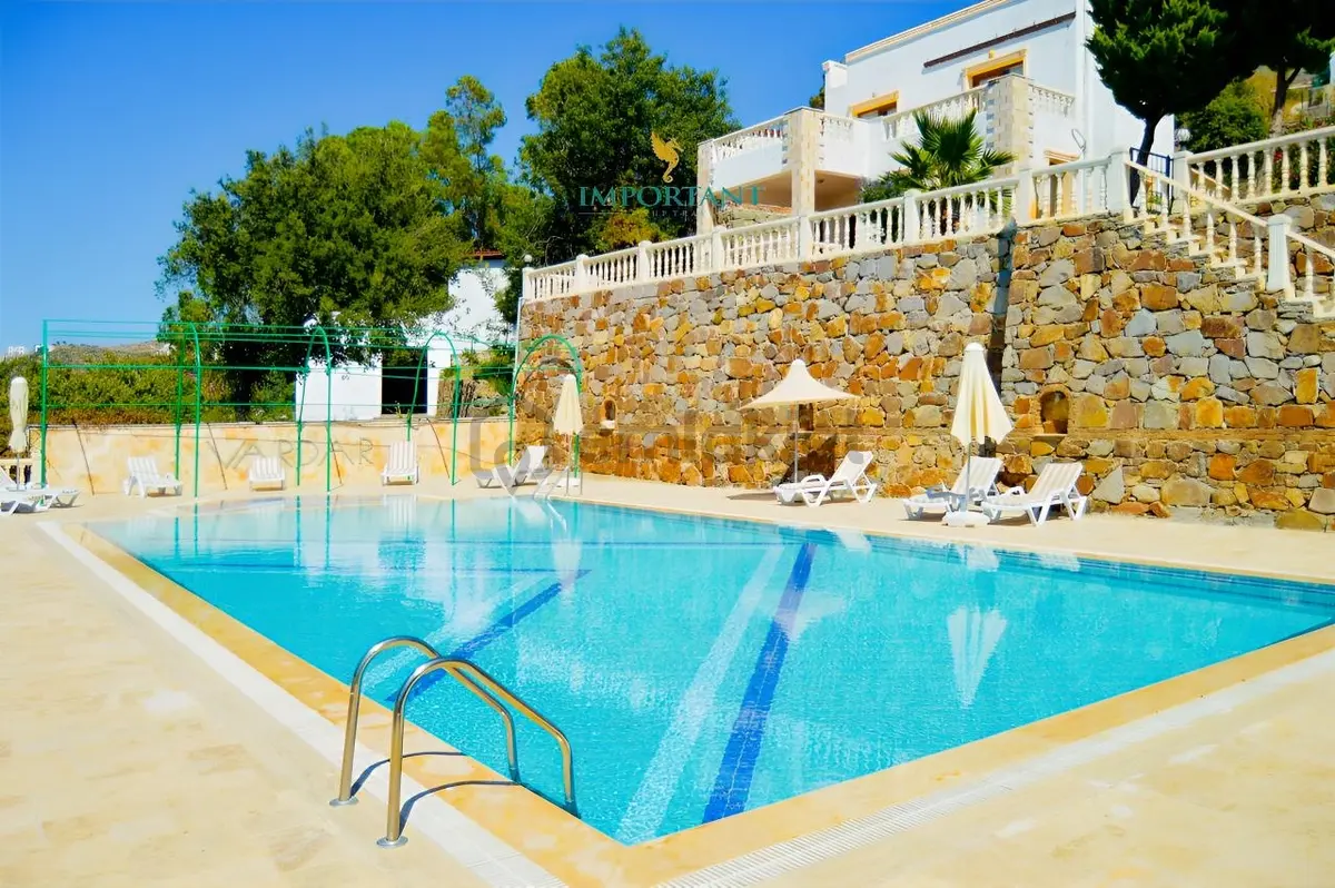 Bodrum Koyunbabada 2+1 Site İçerisinde Deniz Manzaralı Daire - 20