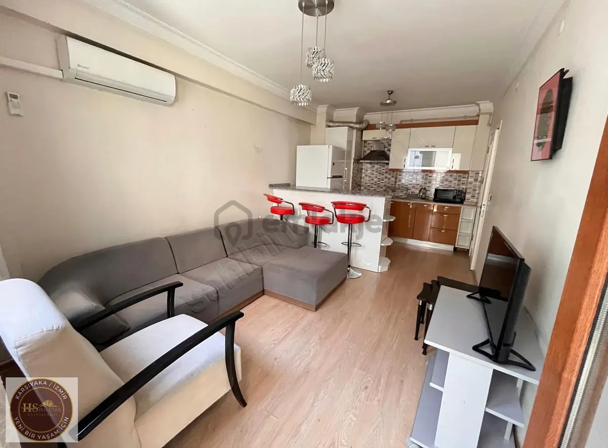 Hs'den Karşıyaka Dedebaşın'da Eşyalı Kiralık - 28