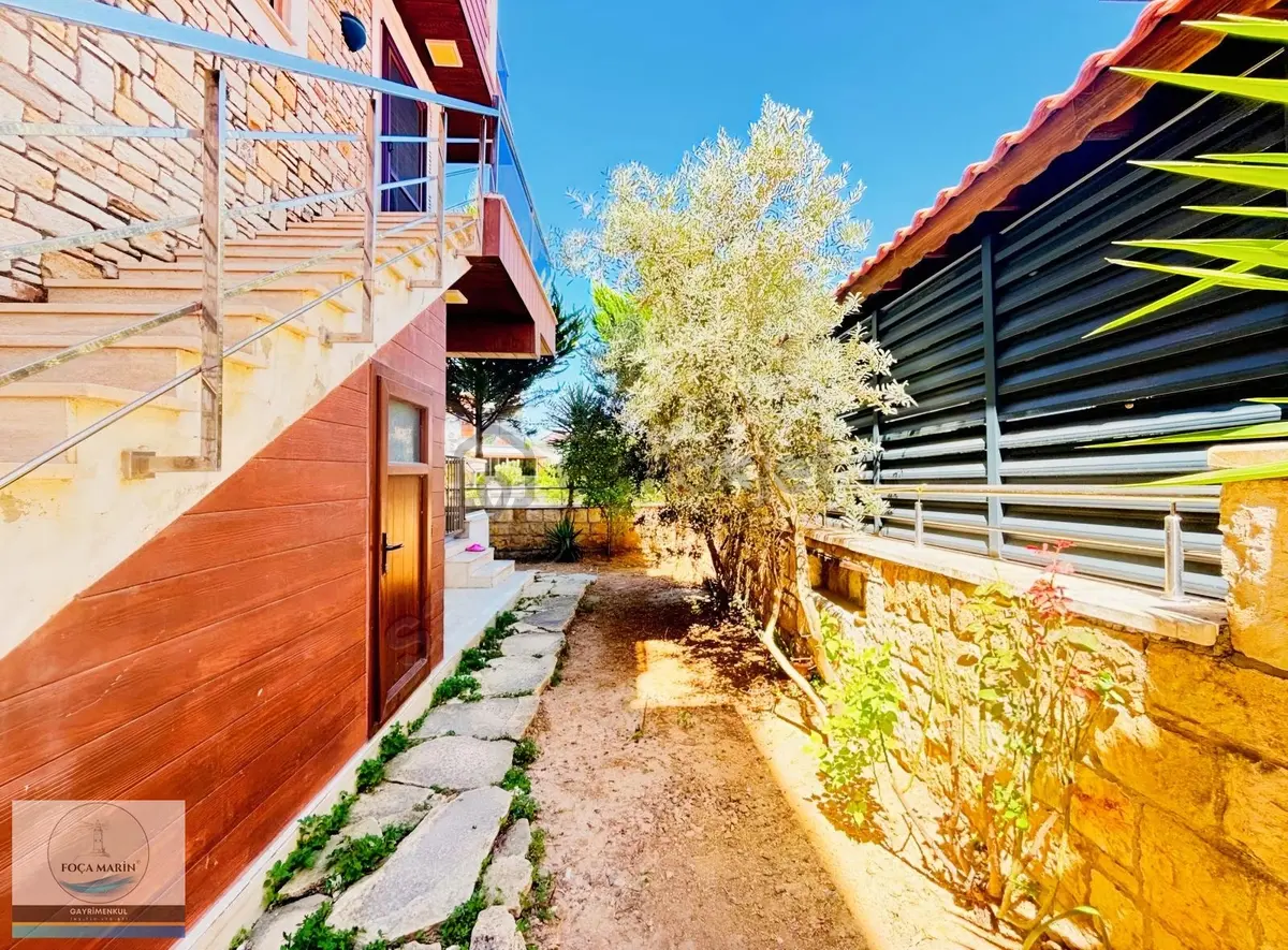 Yeni Foça Burunucunda 4+2 Tripleks Taş Villa - 22