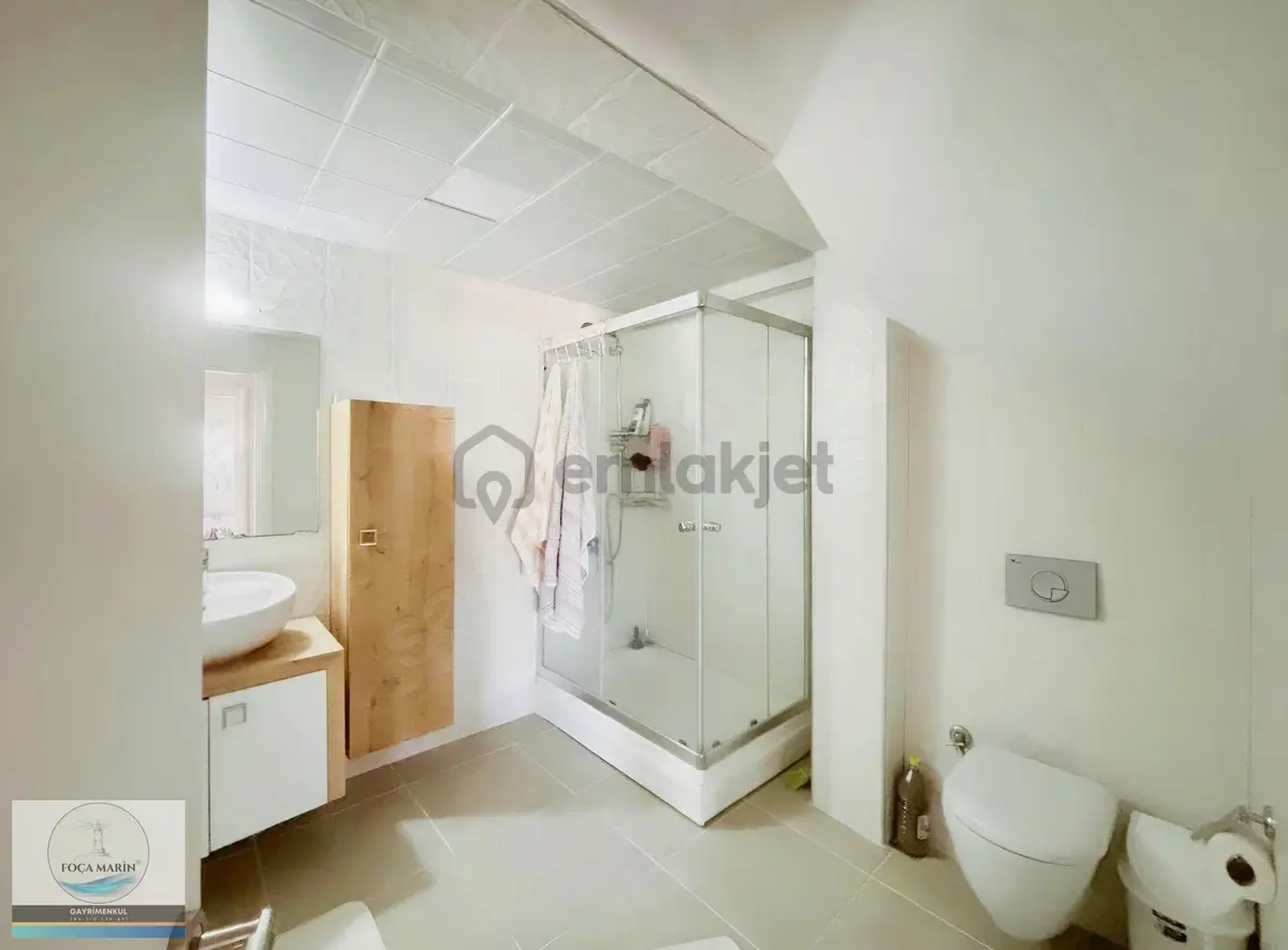 Yeni Foça Burunucunda 4+2 Tripleks Taş Villa - 7