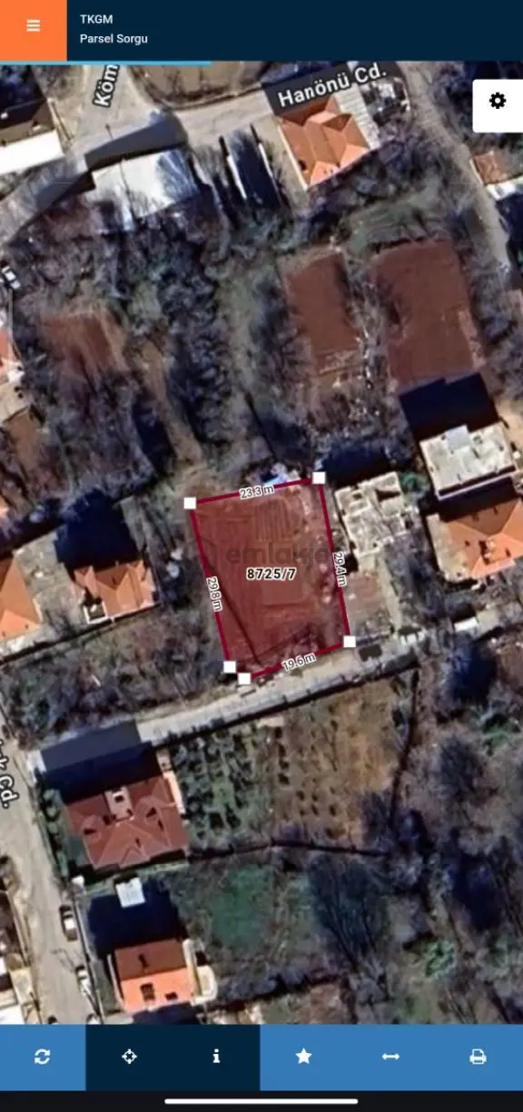 Başkarcı'da Satılık Köşe Parsel - 2