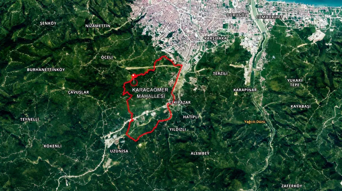 Ordu Karacaömer Mahallesi Satılık Fındık Bahçesi... - 4