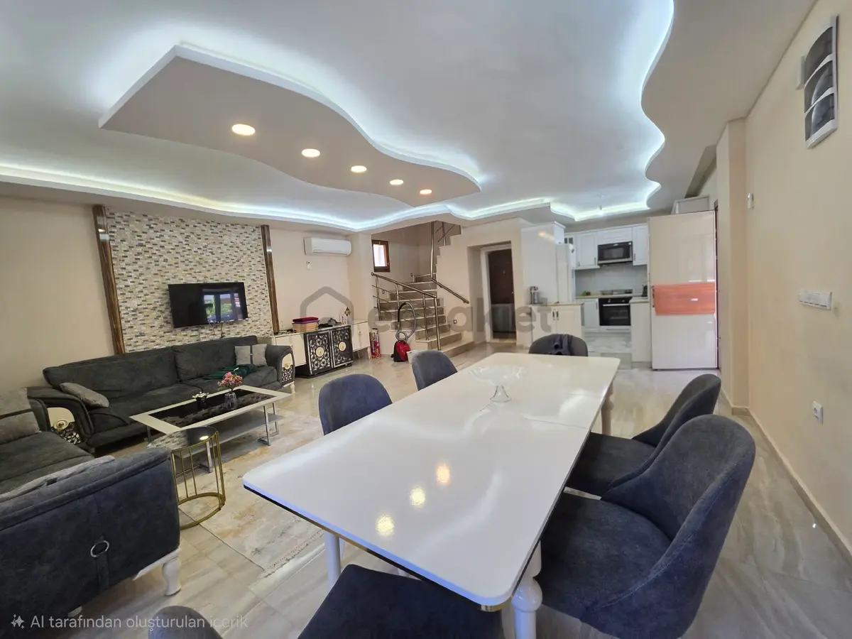 14 Evlerde Denize Sadece 100 Mt 6+1 Yazlık Villa - 8