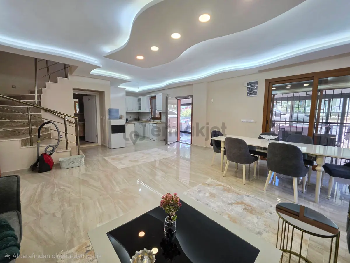 14 Evlerde Denize Sadece 100 Mt 6+1 Yazlık Villa - 7