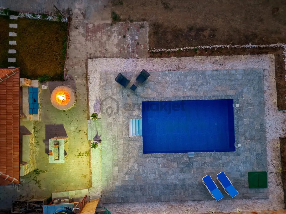 Muğla Yaraş'ta Satılık Taş Çiftlik Evi - 21
