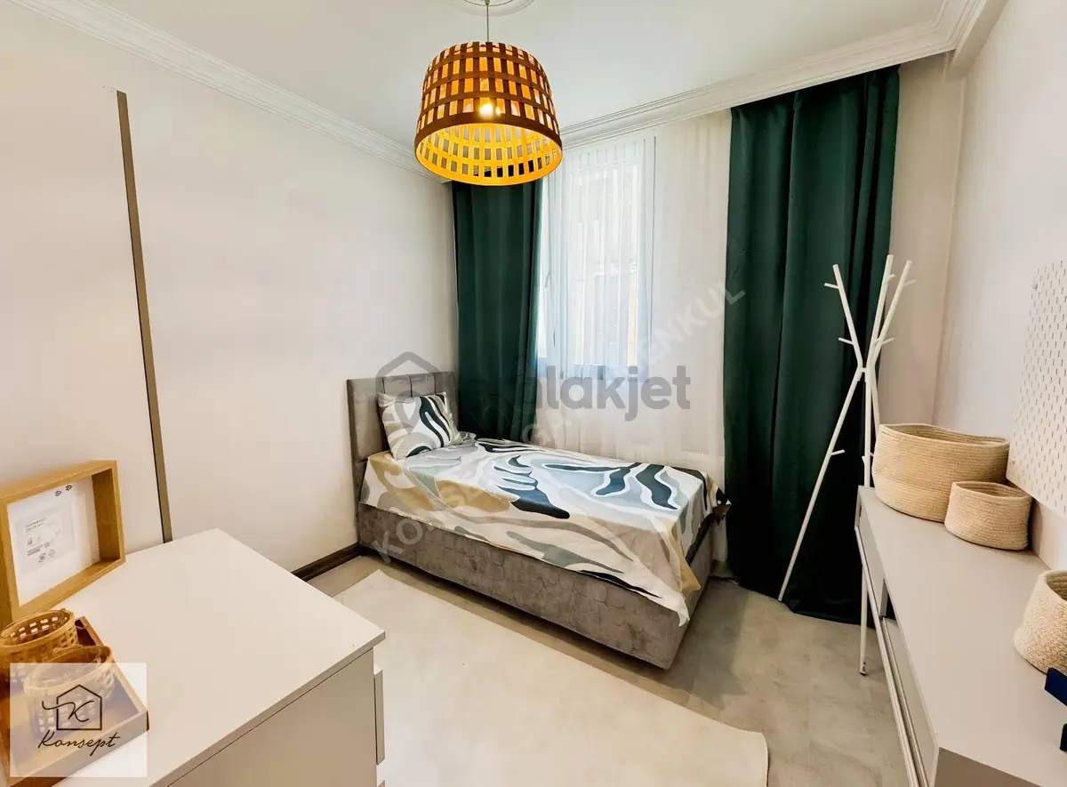 Doğalgazlı Geniş M² Eşyalı Kapalı Mutfak 2+1 Daireler - 9