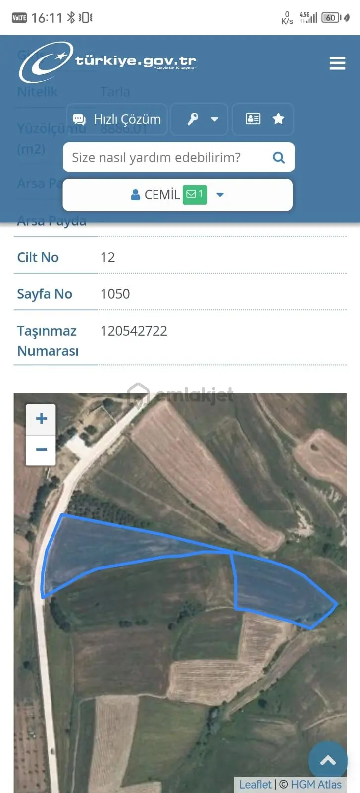 Kocaeli İzmit Kaynarca'da Satılık Yola Cephe Tarla - 11