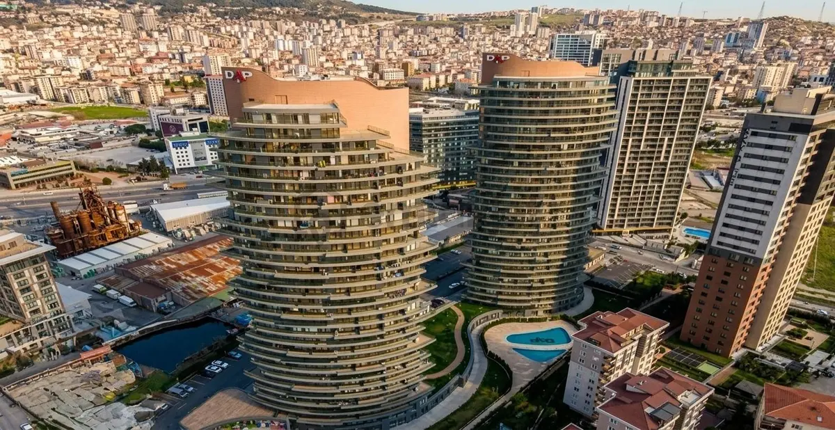 Seeworld Dap Teras Kule Dekorlu Şerefiyeli 60m2 Satılık Kartal - 7