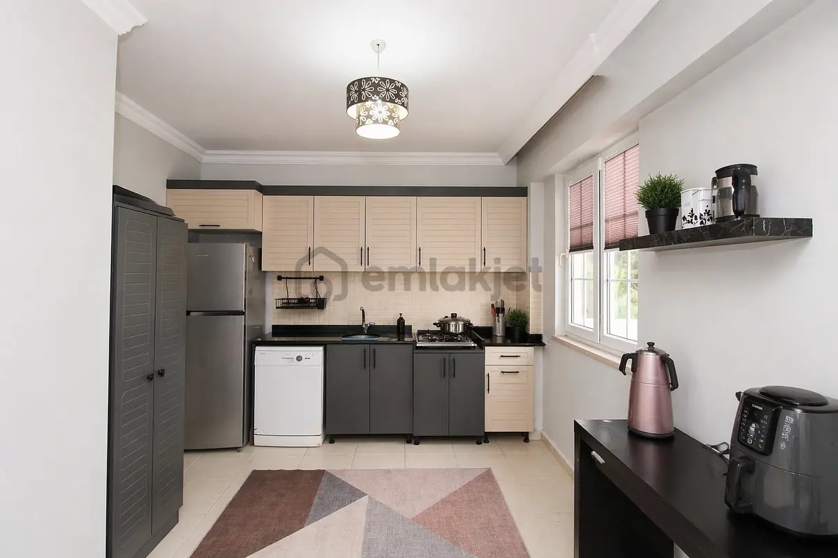 Belek'te Havuzlu Sitede Eşyalı 4+1 Dubleks Daire | Tekce - 15