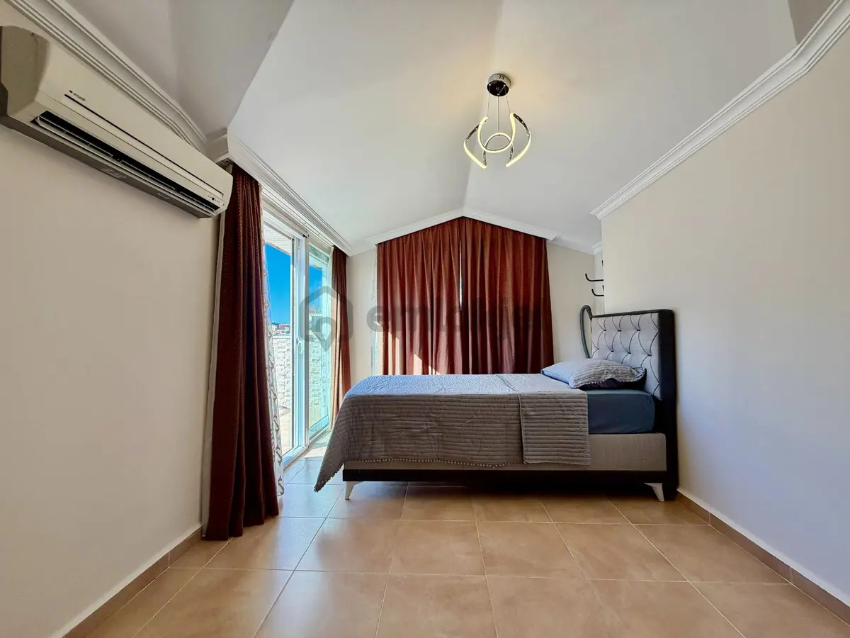 Alanya Obagöl 3+1 Denize 200 Metre Satılık Mobilyalı Penthouse - 20