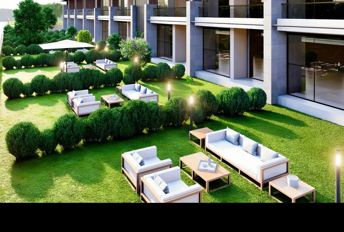 Bahçeli 1+1 - Villa Konseptinde Lüks Bir Site - 14