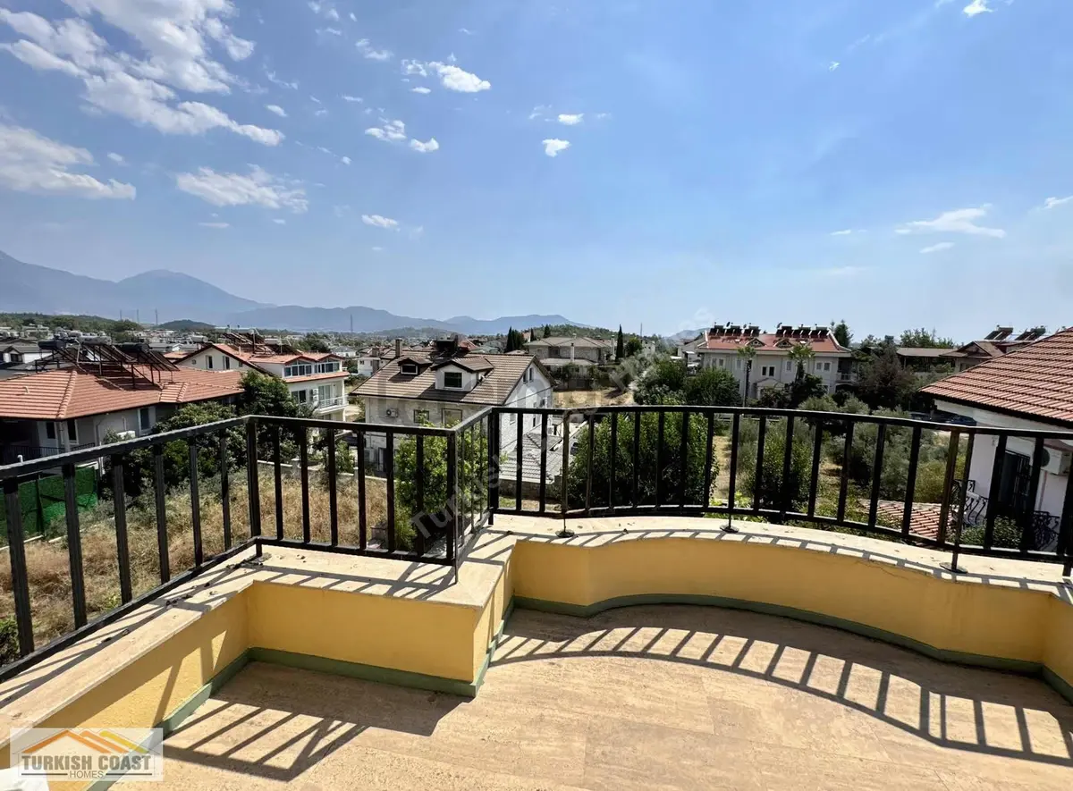 Fethiye Çiftlik Mahallesinde Ortak Havuzlu, Bahçeli 3+1 Villa - 18