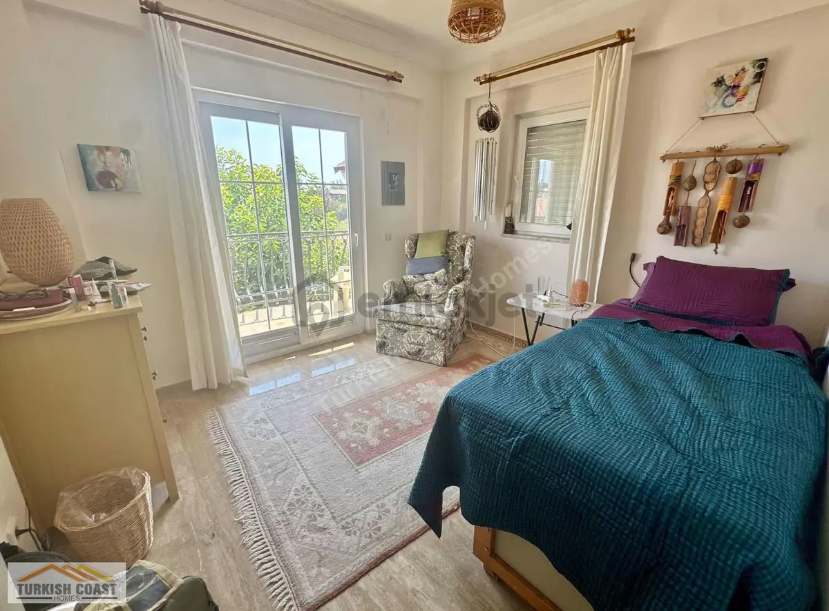 Fethiye Çiftlik Mahallesinde Ortak Havuzlu, Bahçeli 3+1 Villa - 3