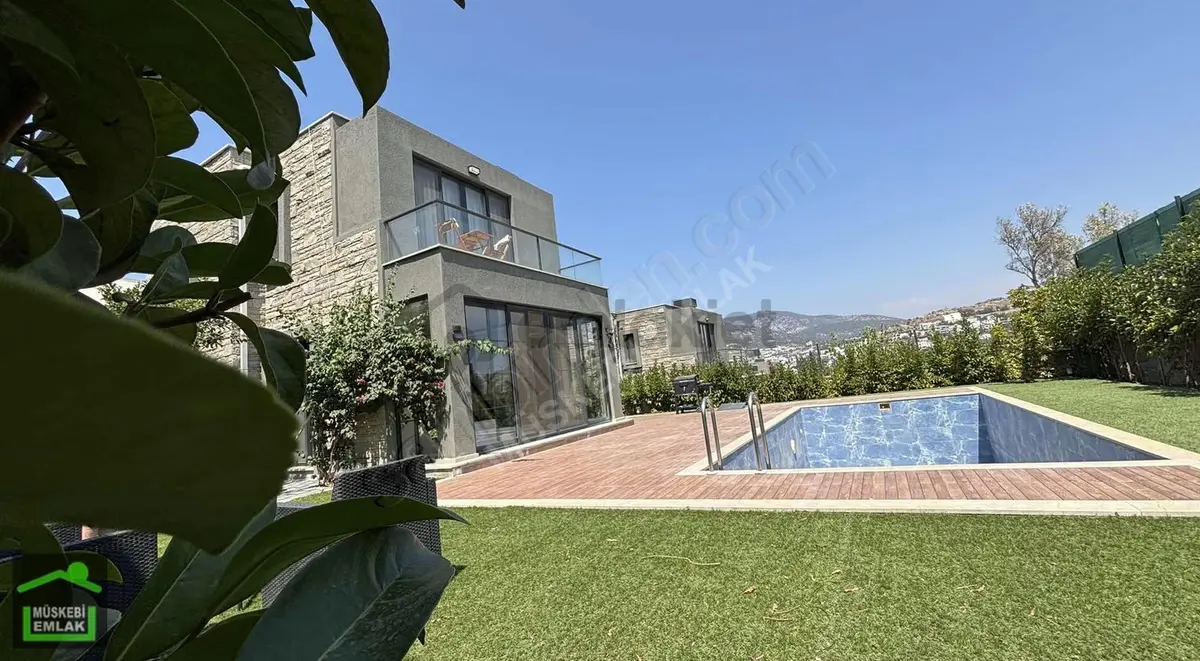Bodrum Ortakent Kiralık Tam Müstakil Havuzlu Villa - 26