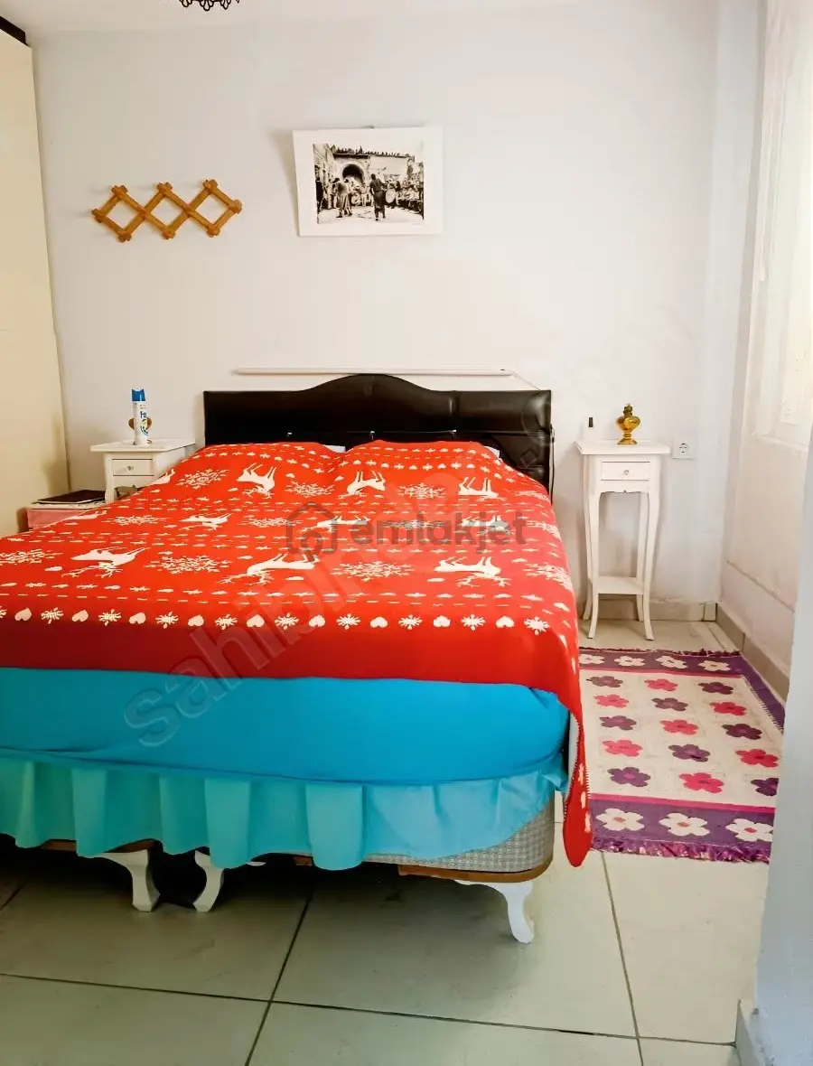Marmaris Turunç Ta Denize 2 Dakika 3+1 Satılık Bahçe Giriş Ev! - 3