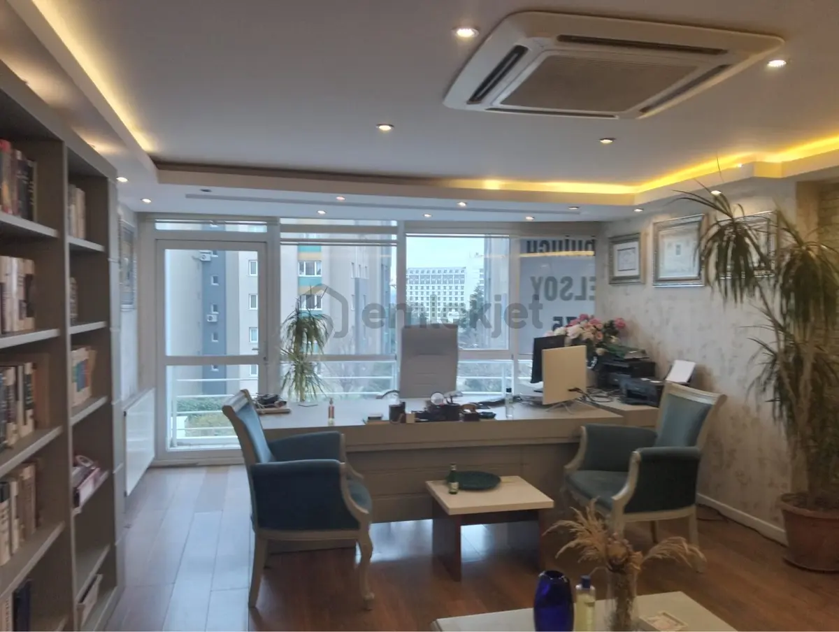 Mavi Kule Residans’ta Pfis Mobilyalı 3+1 Ofis - 8