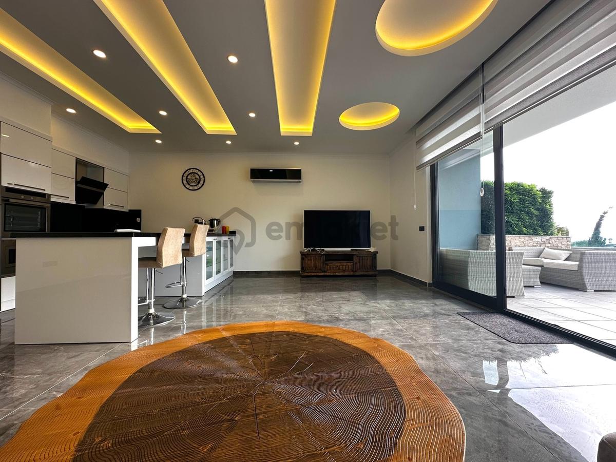 Kestelde Full Deniz Manzaralı 2+1 172 M² Bahçe Dubleks - 15