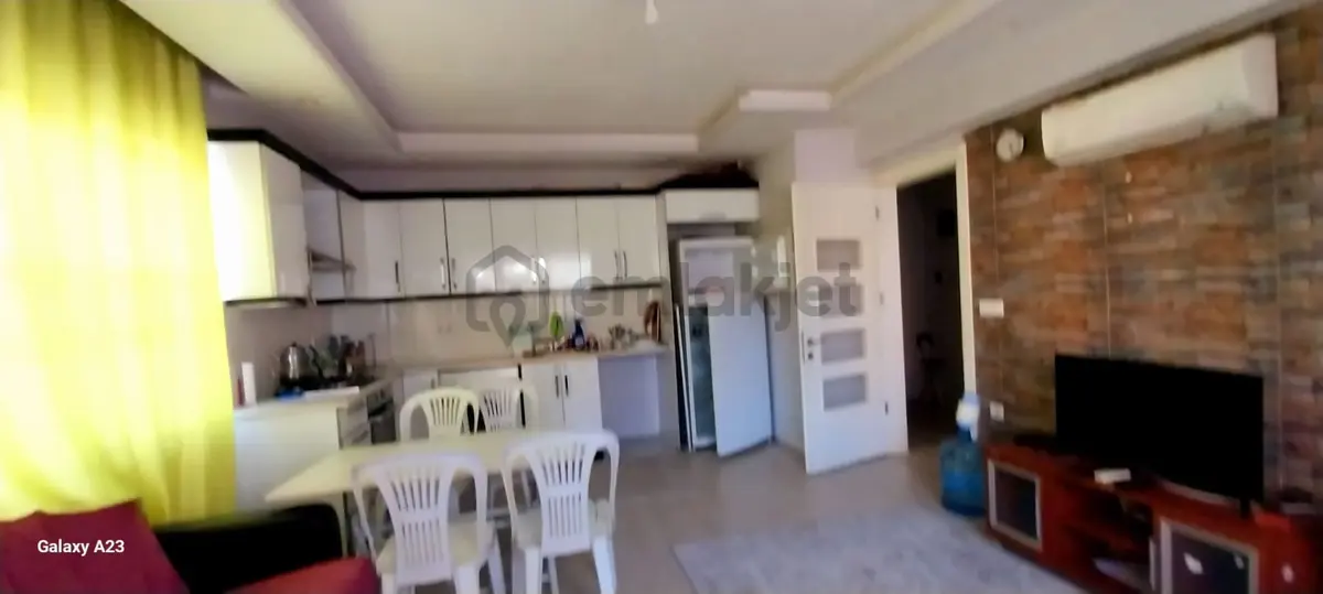 Mugla Dalaman Merkezde Eşyalı Satılık 1+1 - 5